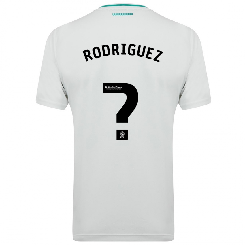 Criança Camisola Alejandro Gomes Rodriguez #0 Branco Alternativa 2023/24 Camisa Brasil