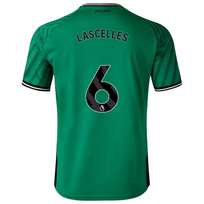 Criança Camisola Jamaal Lascelles #6 Verde Alternativa 2023/24 Camisa Brasil