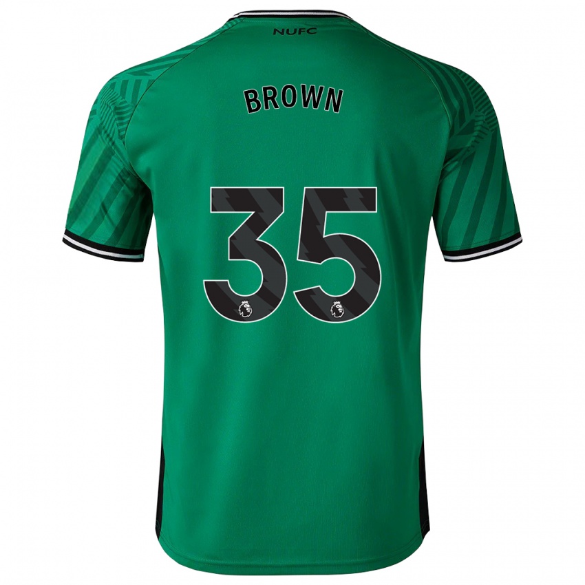 Criança Camisola Will Brown #35 Verde Alternativa 2023/24 Camisa Brasil