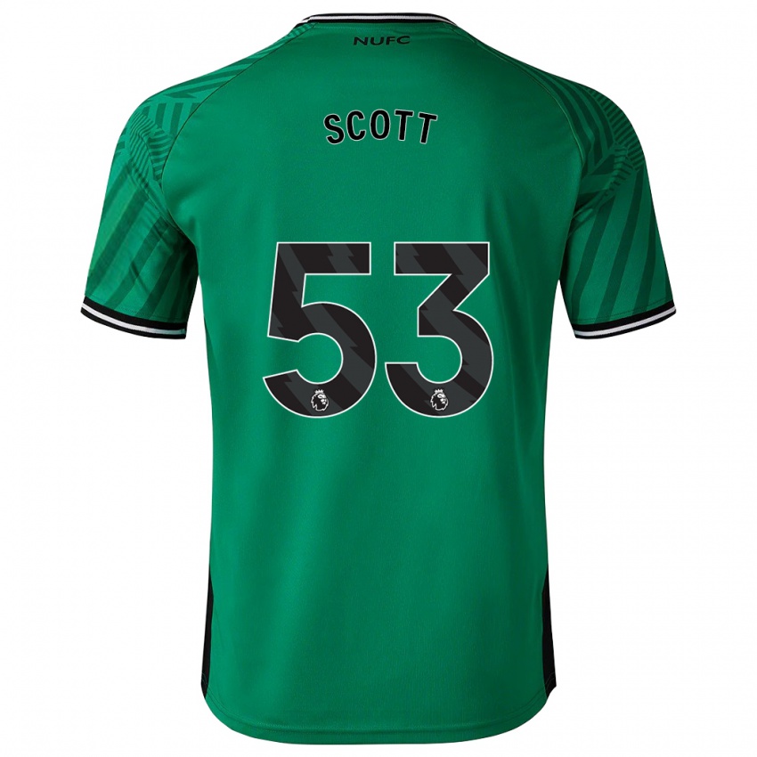 Criança Camisola Joshua Scott #53 Verde Alternativa 2023/24 Camisa Brasil