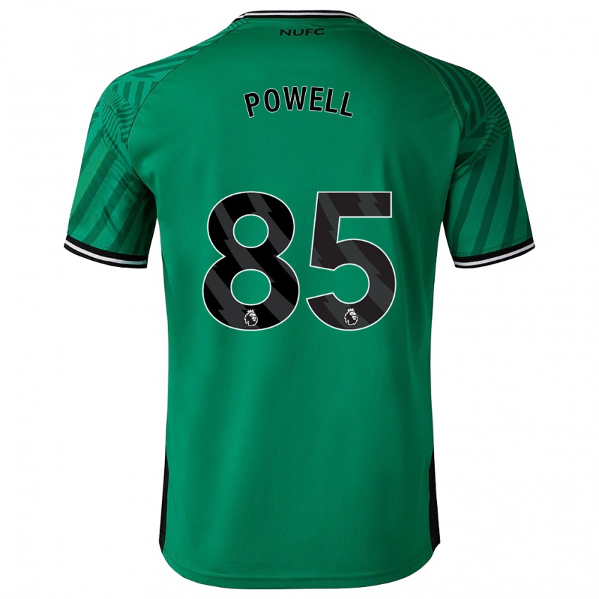 Criança Camisola Rory Powell #85 Verde Alternativa 2023/24 Camisa Brasil