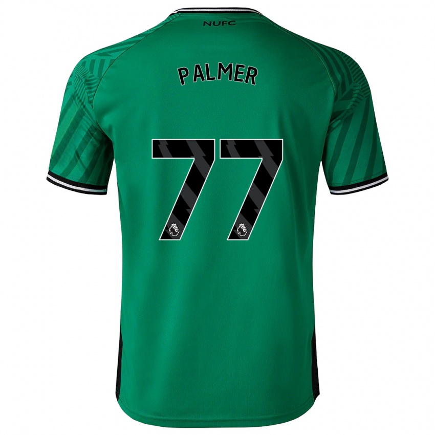 Criança Camisola Darren Palmer #77 Verde Alternativa 2023/24 Camisa Brasil