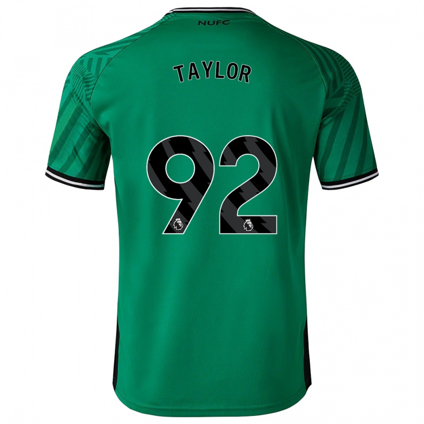 Criança Camisola Matthew Taylor #92 Verde Alternativa 2023/24 Camisa Brasil