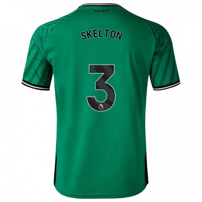 Criança Camisola Keira Skelton #3 Verde Alternativa 2023/24 Camisa Brasil