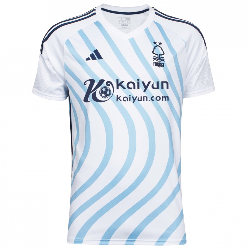 Criança Camisola Scott Mckenna #26 Branco Azul Alternativa 2023/24 Camisa Brasil