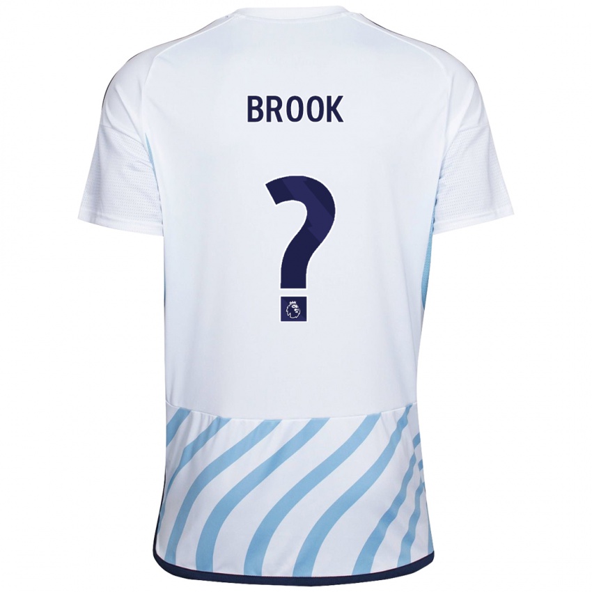 Criança Camisola Will Brook #0 Branco Azul Alternativa 2023/24 Camisa Brasil