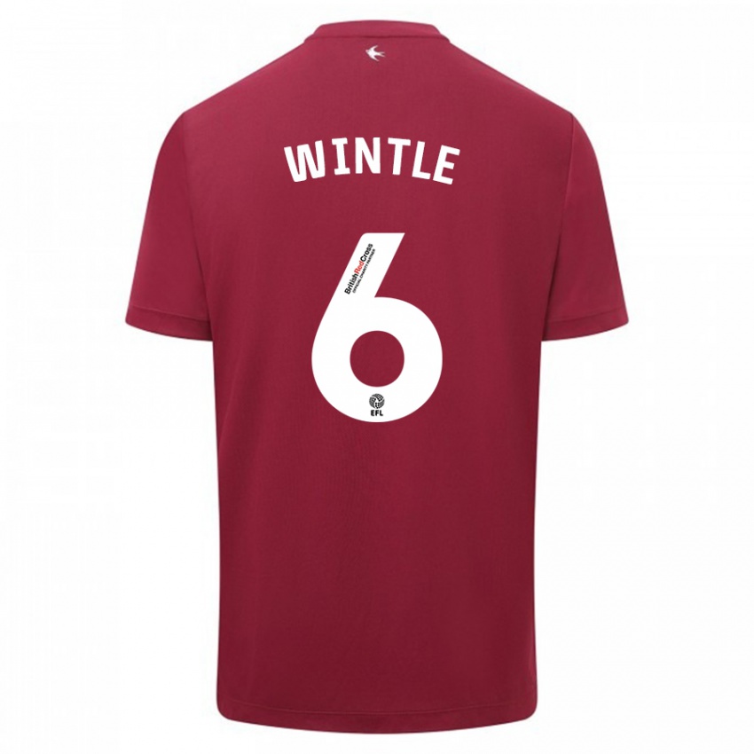 Criança Camisola Ryan Wintle #6 Vermelho Alternativa 2023/24 Camisa Brasil