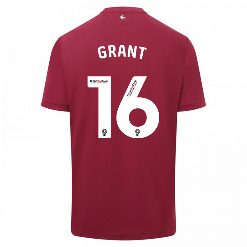 Criança Camisola Karlan Grant #16 Vermelho Alternativa 2023/24 Camisa Brasil