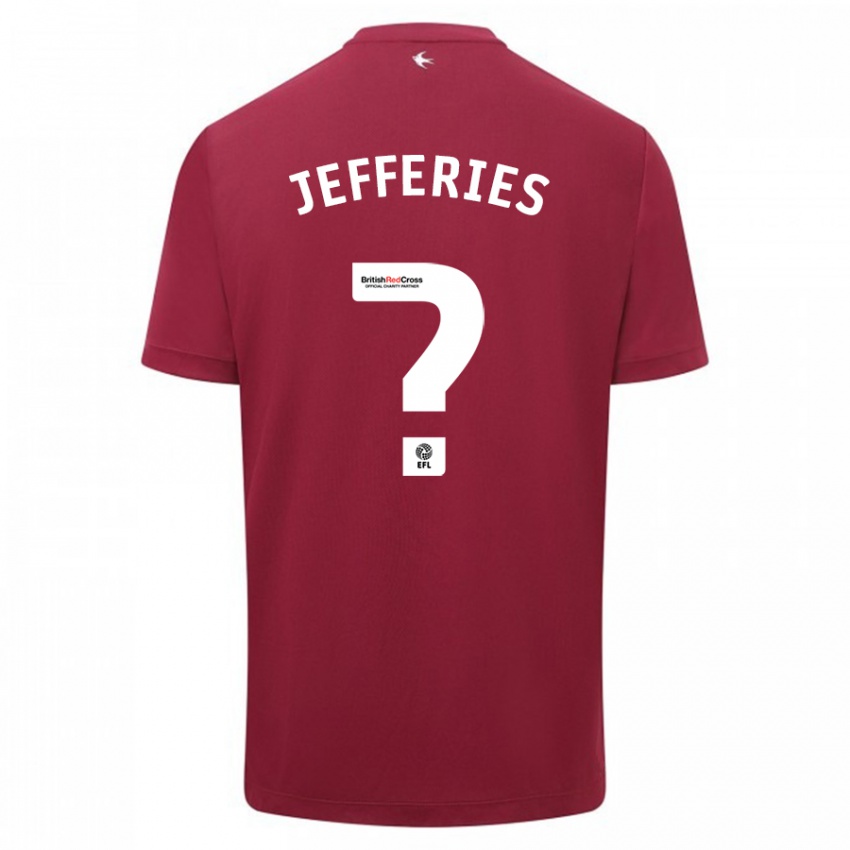 Criança Camisola Isaac Jefferies #0 Vermelho Alternativa 2023/24 Camisa Brasil