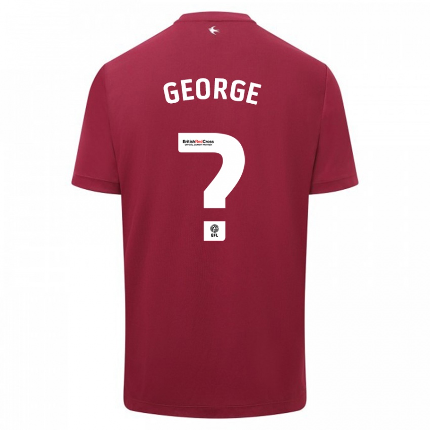 Criança Camisola Trey George #0 Vermelho Alternativa 2023/24 Camisa Brasil