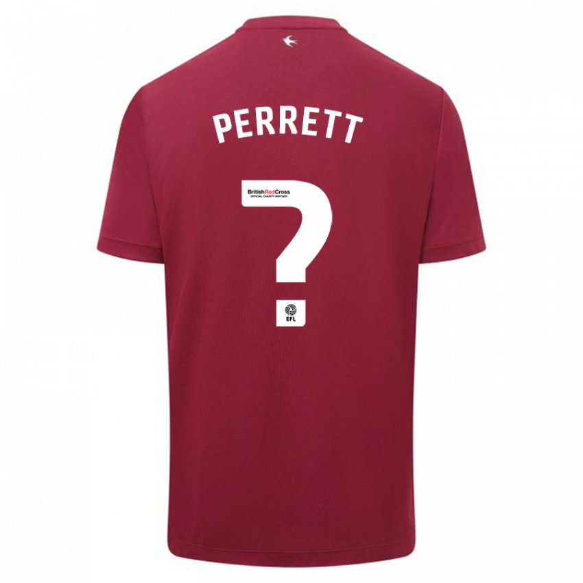 Criança Camisola Troy Perrett #0 Vermelho Alternativa 2023/24 Camisa Brasil