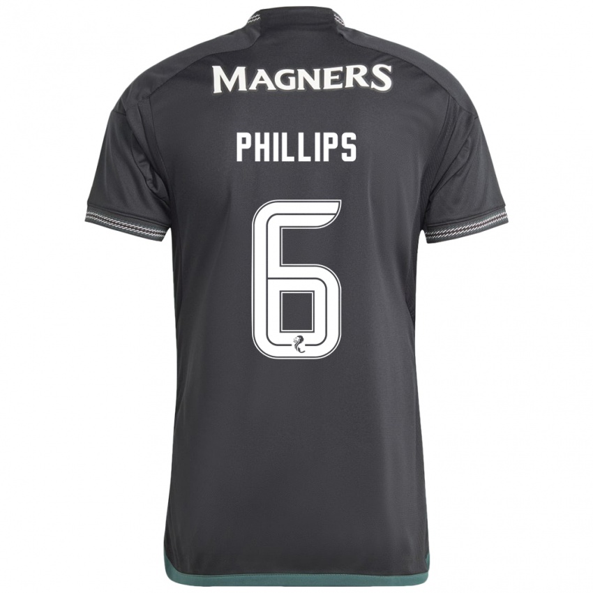 Criança Camisola Nathaniel Phillips #6 Preto Alternativa 2023/24 Camisa Brasil