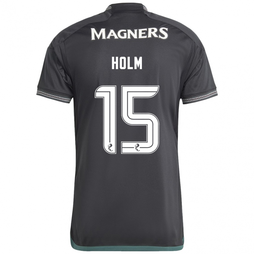 Criança Camisola Odin Thiago Holm #15 Preto Alternativa 2023/24 Camisa Brasil