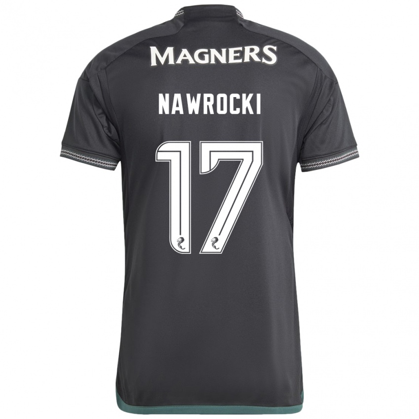 Criança Camisola Maik Nawrocki #17 Preto Alternativa 2023/24 Camisa Brasil