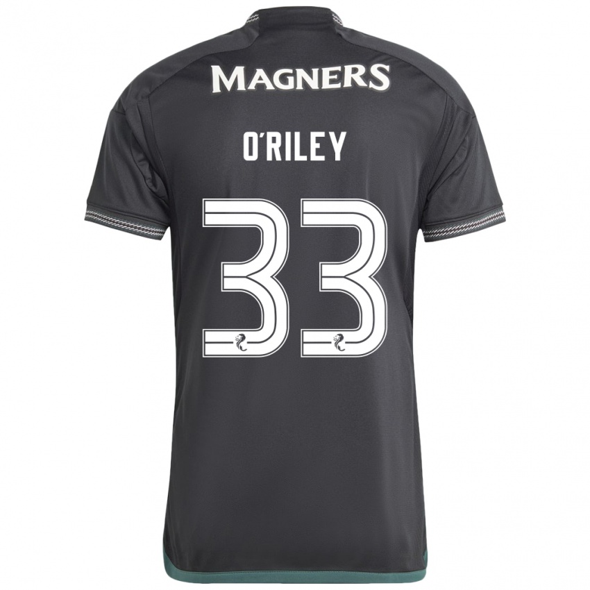 Criança Camisola Matt O'riley #33 Preto Alternativa 2023/24 Camisa Brasil