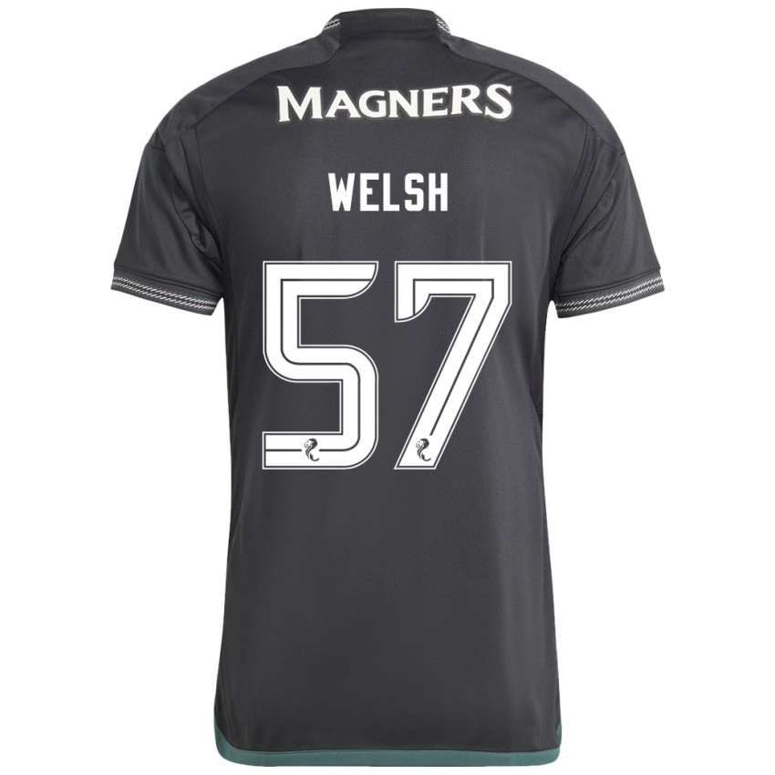 Criança Camisola Stephen Welsh #57 Preto Alternativa 2023/24 Camisa Brasil