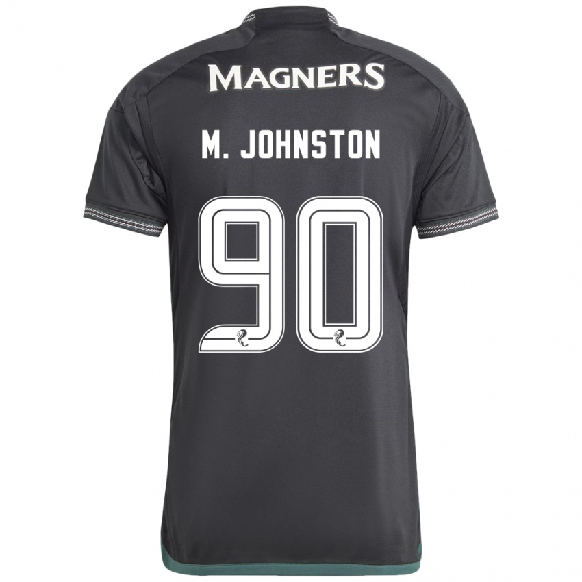 Criança Camisola Mikey Johnston #90 Preto Alternativa 2023/24 Camisa Brasil