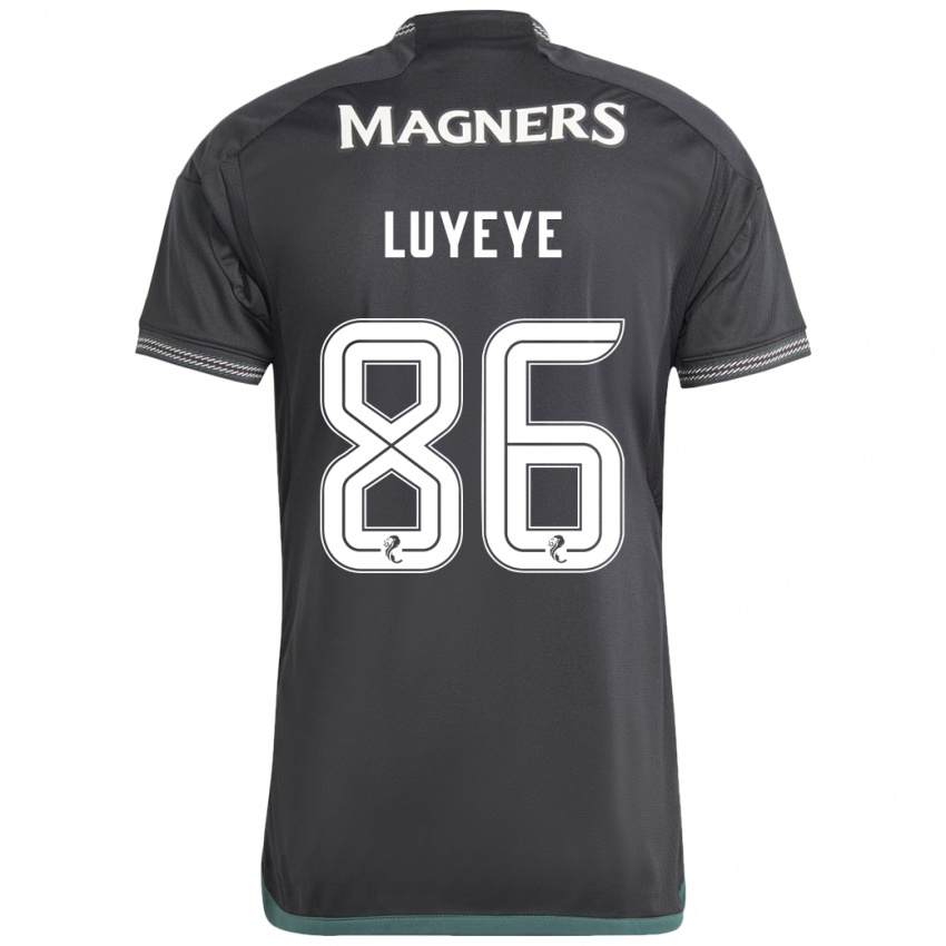 Criança Camisola Benny-Jackson Luyeye #86 Preto Alternativa 2023/24 Camisa Brasil