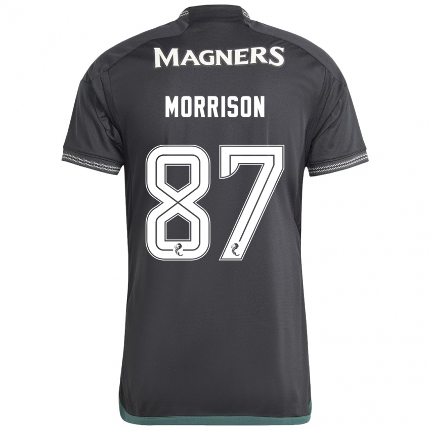 Criança Camisola Joe Morrison #87 Preto Alternativa 2023/24 Camisa Brasil