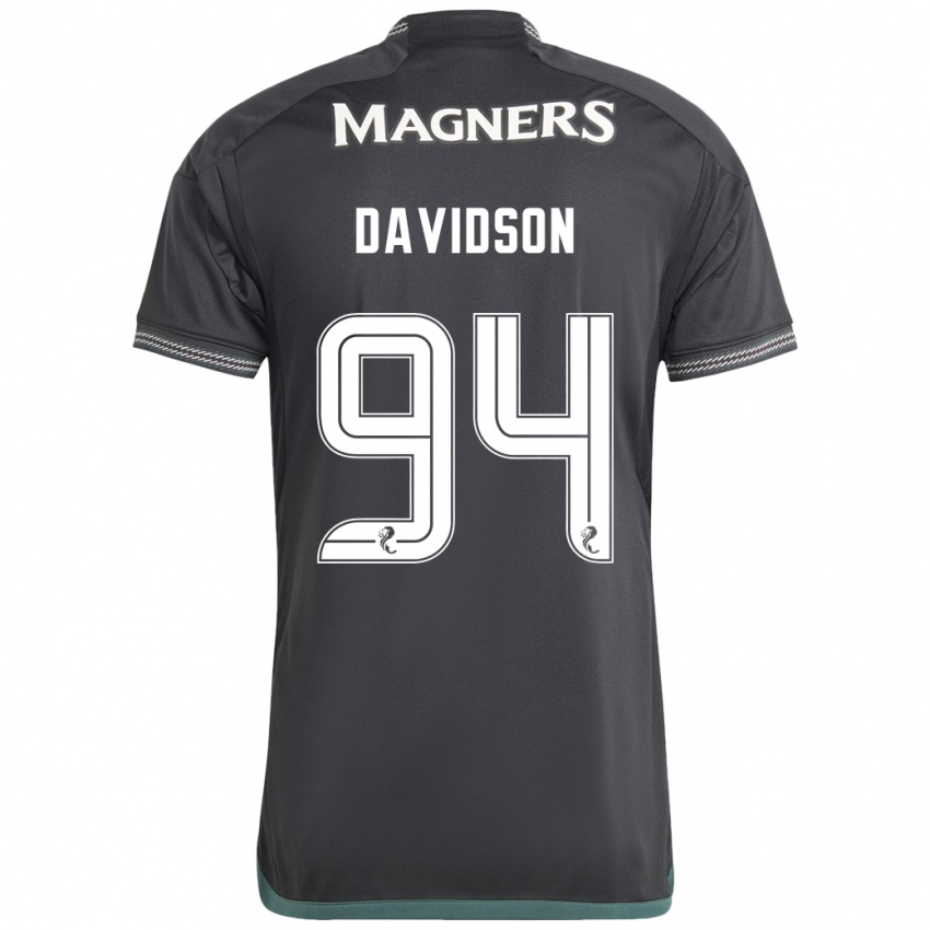 Criança Camisola Bruno Davidson #94 Preto Alternativa 2023/24 Camisa Brasil