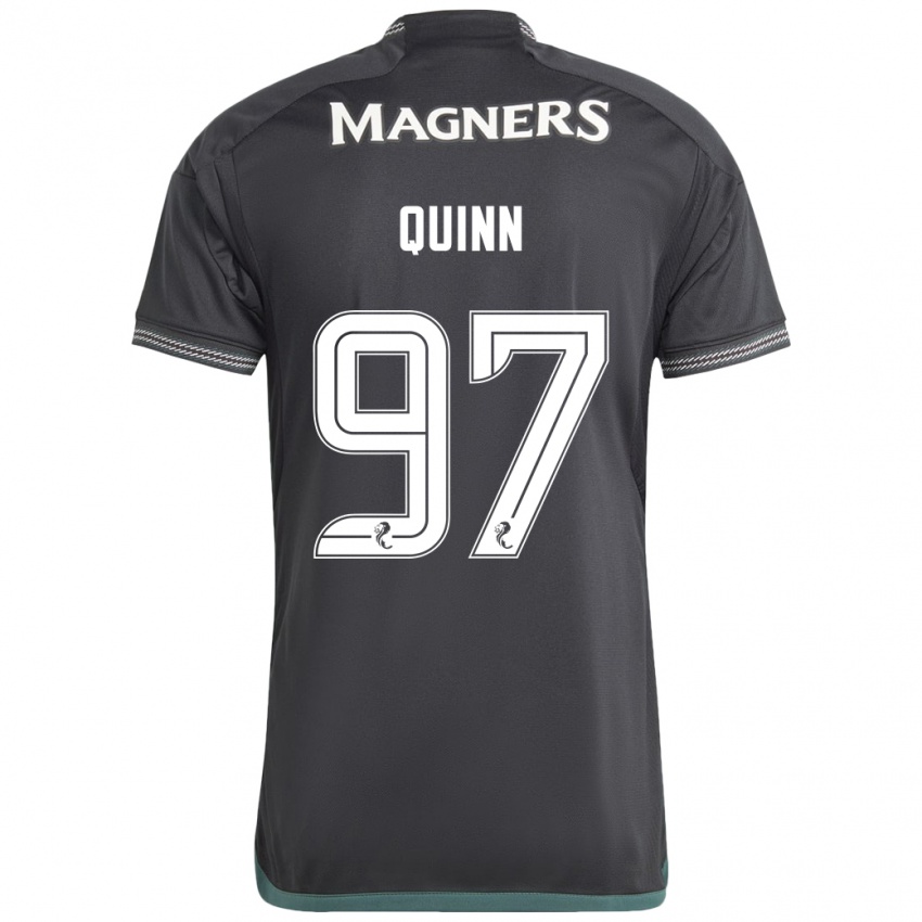 Criança Camisola Ben Quinn #97 Preto Alternativa 2023/24 Camisa Brasil