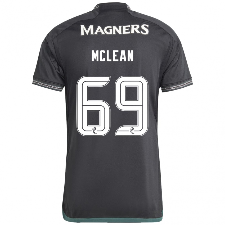 Criança Camisola Kai Mclean #69 Preto Alternativa 2023/24 Camisa Brasil