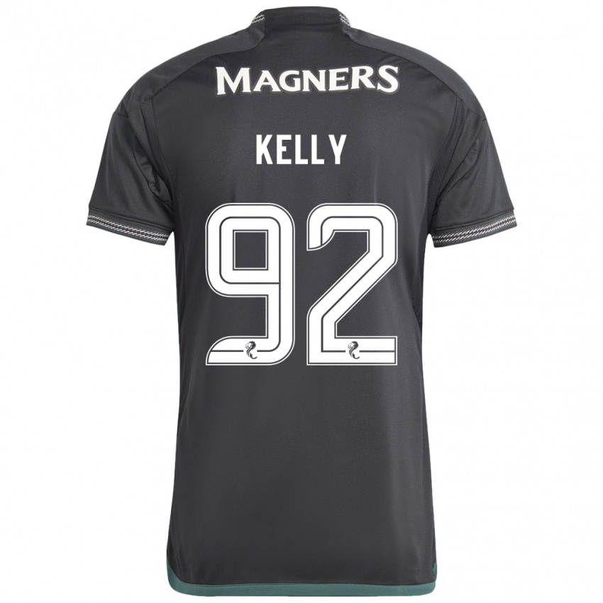 Criança Camisola Daniel Kelly #92 Preto Alternativa 2023/24 Camisa Brasil