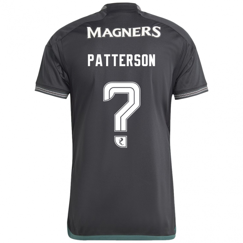 Criança Camisola Cameron Patterson #0 Preto Alternativa 2023/24 Camisa Brasil