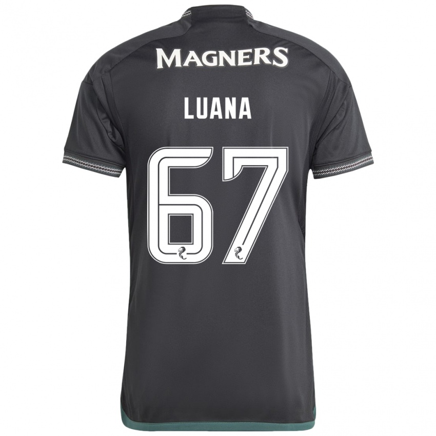 Criança Camisola Luana Muñoz #67 Preto Alternativa 2023/24 Camisa Brasil