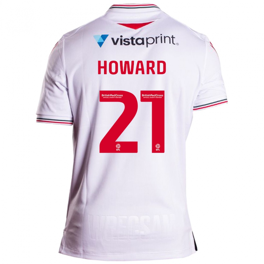 Criança Camisola Mark Howard #21 Branco Alternativa 2023/24 Camisa Brasil