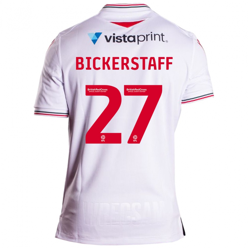 Criança Camisola Jake Bickerstaff #27 Branco Alternativa 2023/24 Camisa Brasil