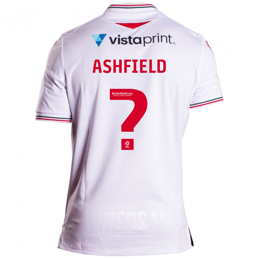 Criança Camisola Harry Ashfield #0 Branco Alternativa 2023/24 Camisa Brasil