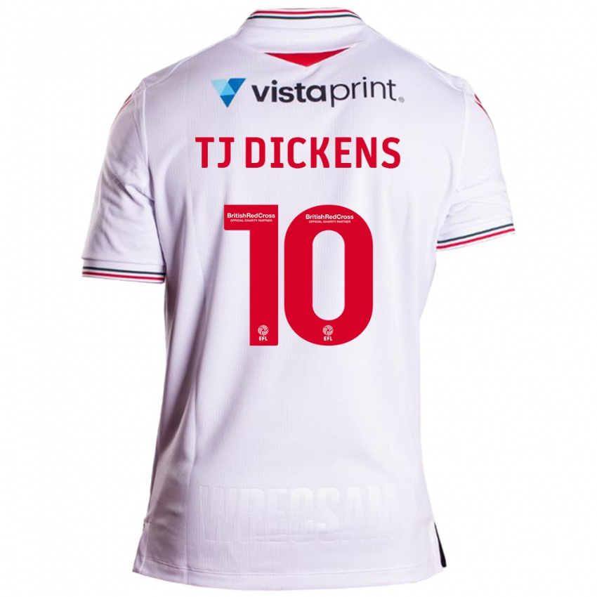 Criança Camisola Tonicha Tj Dickens #10 Branco Alternativa 2023/24 Camisa Brasil