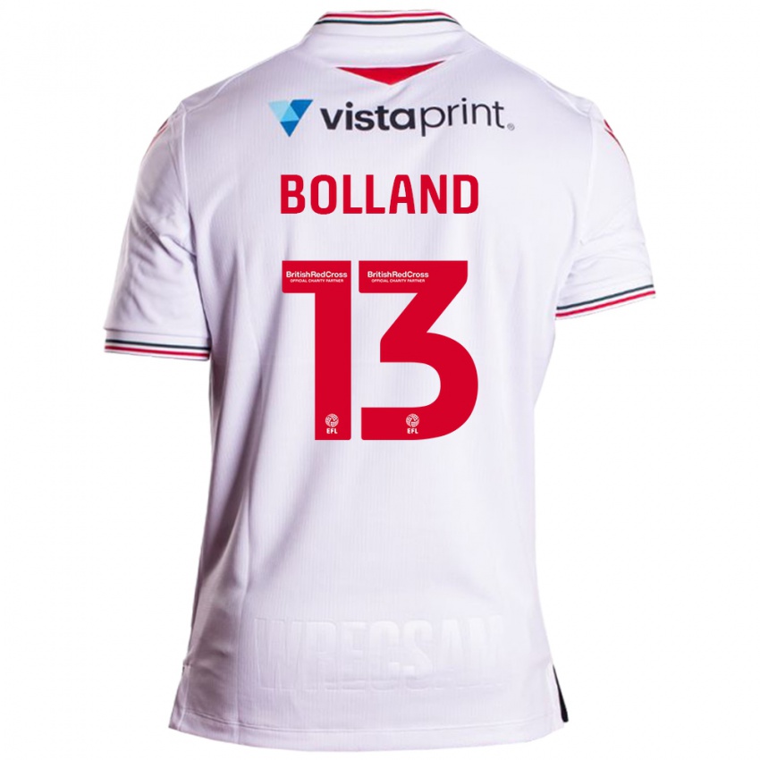 Criança Camisola Charlotte Bolland #13 Branco Alternativa 2023/24 Camisa Brasil