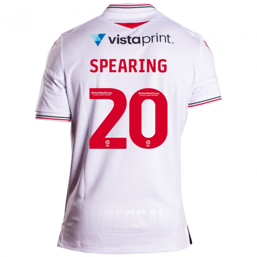 Criança Camisola Natasha Spearing #20 Branco Alternativa 2023/24 Camisa Brasil