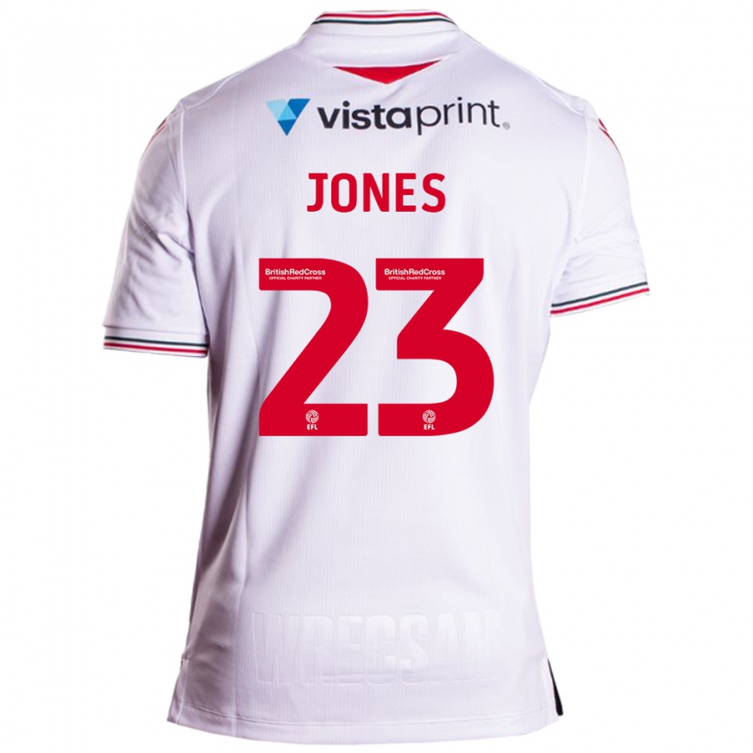 Criança Camisola Ruby Jones #23 Branco Alternativa 2023/24 Camisa Brasil