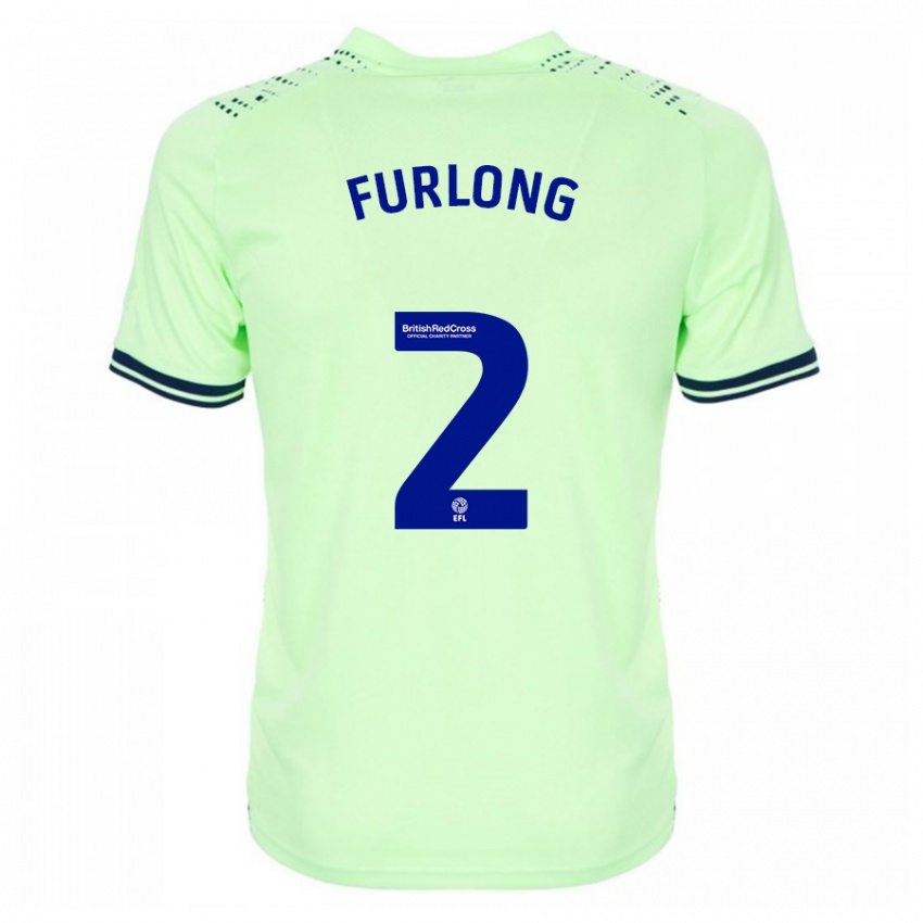 Criança Camisola Darnell Furlong #2 Marinha Alternativa 2023/24 Camisa Brasil