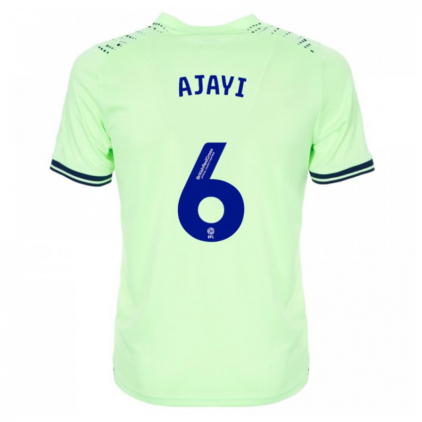 Criança Camisola Semi Ajayi #6 Marinha Alternativa 2023/24 Camisa Brasil