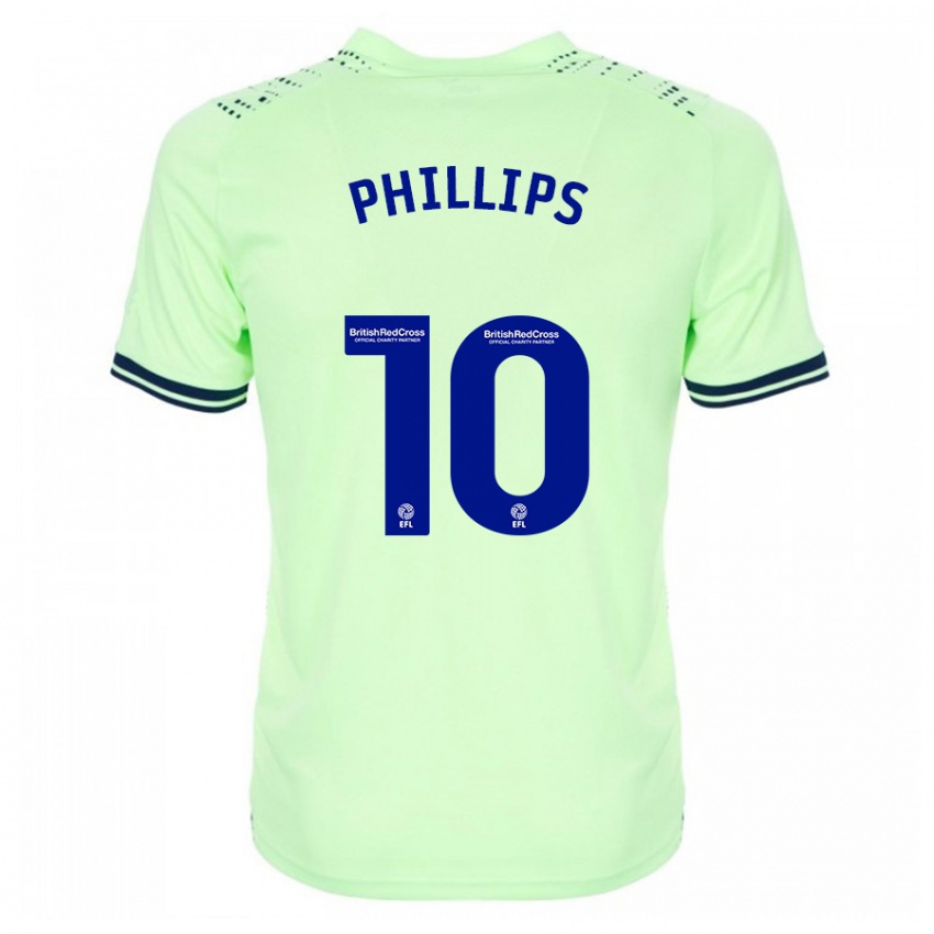 Criança Camisola Matt Phillips #10 Marinha Alternativa 2023/24 Camisa Brasil