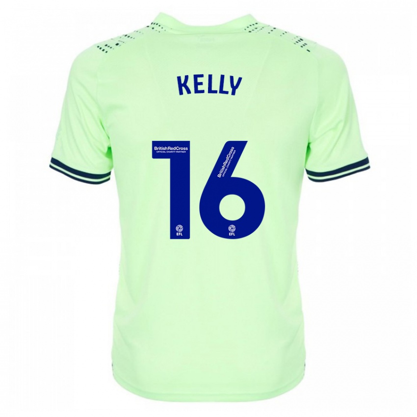 Criança Camisola Martin Kelly #16 Marinha Alternativa 2023/24 Camisa Brasil