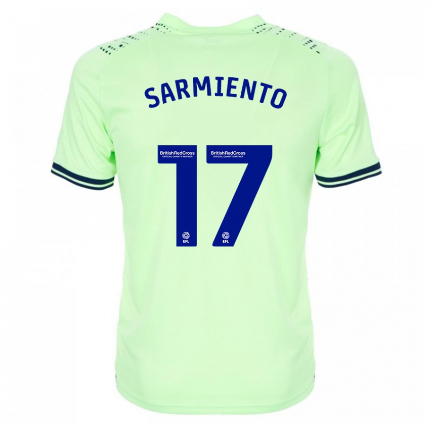 Criança Camisola Jeremy Sarmiento #17 Marinha Alternativa 2023/24 Camisa Brasil