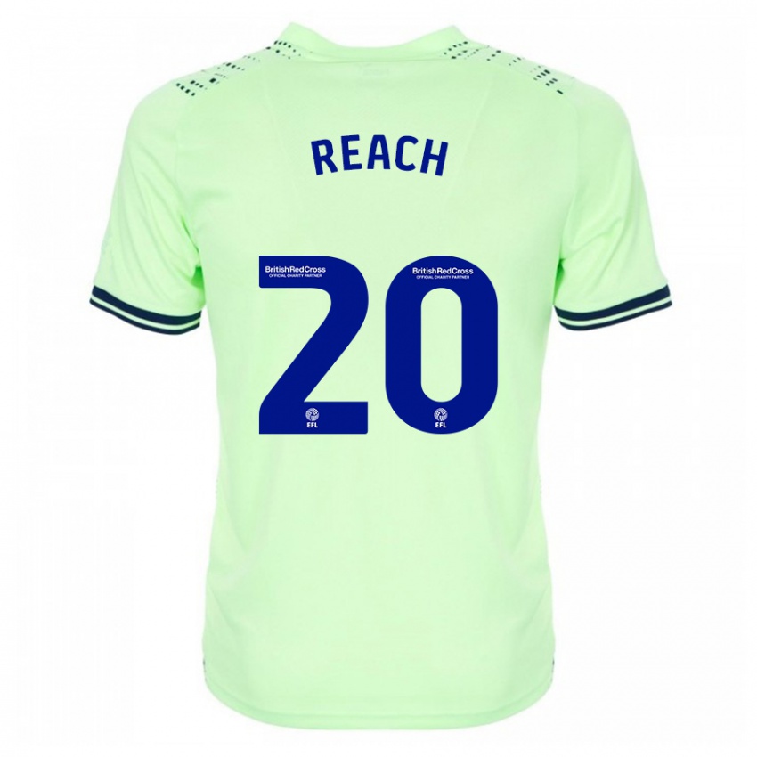 Criança Camisola Adam Reach #20 Marinha Alternativa 2023/24 Camisa Brasil