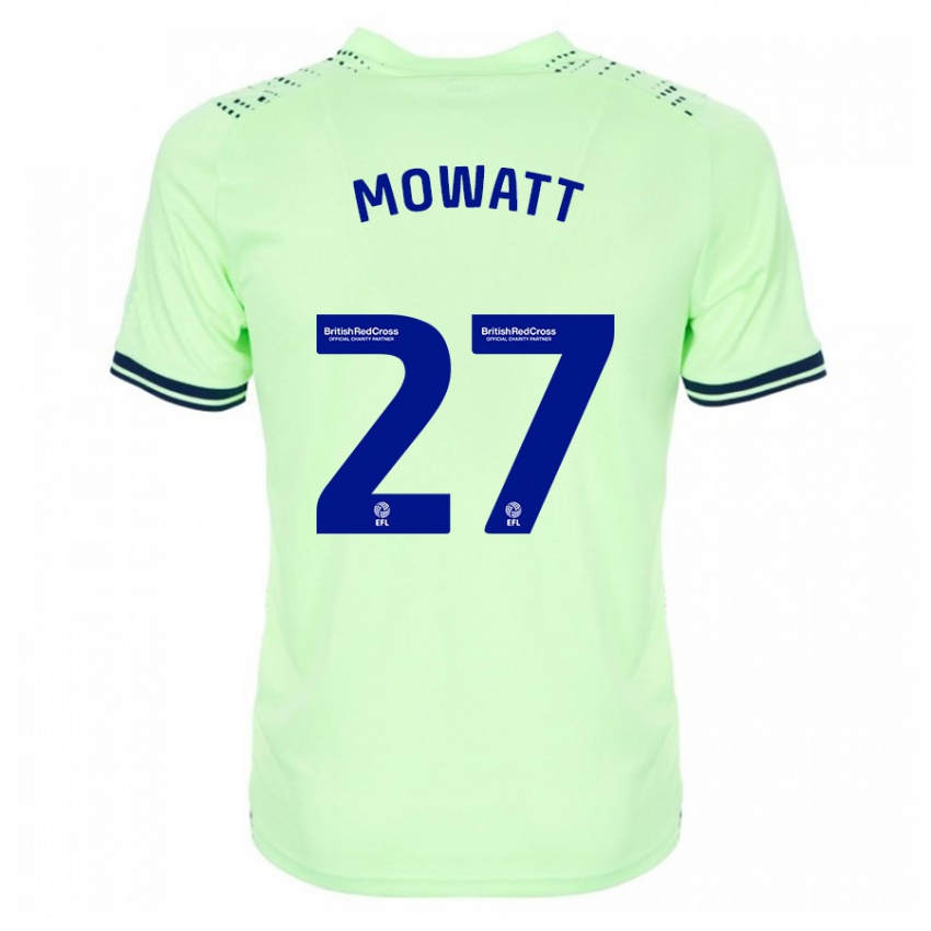 Criança Camisola Alex Mowatt #27 Marinha Alternativa 2023/24 Camisa Brasil