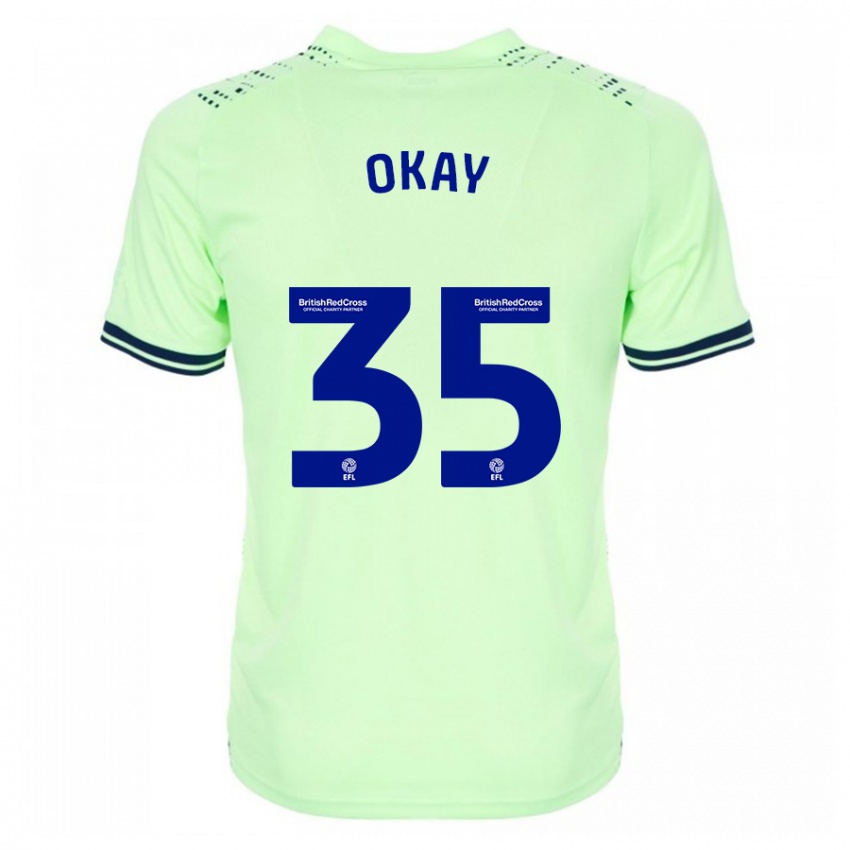 Criança Camisola Okay Yokuşlu #35 Marinha Alternativa 2023/24 Camisa Brasil