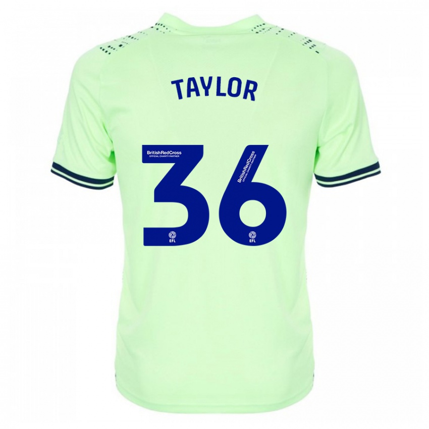 Criança Camisola Caleb Taylor #36 Marinha Alternativa 2023/24 Camisa Brasil