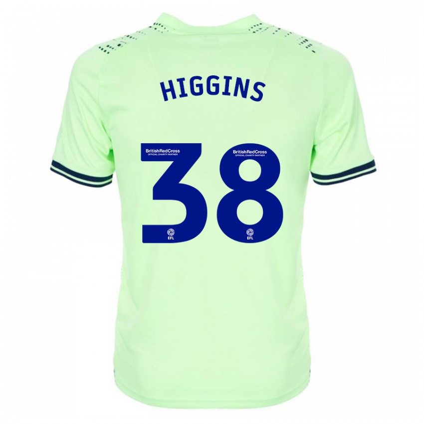 Criança Camisola Akeel Higgins #38 Marinha Alternativa 2023/24 Camisa Brasil