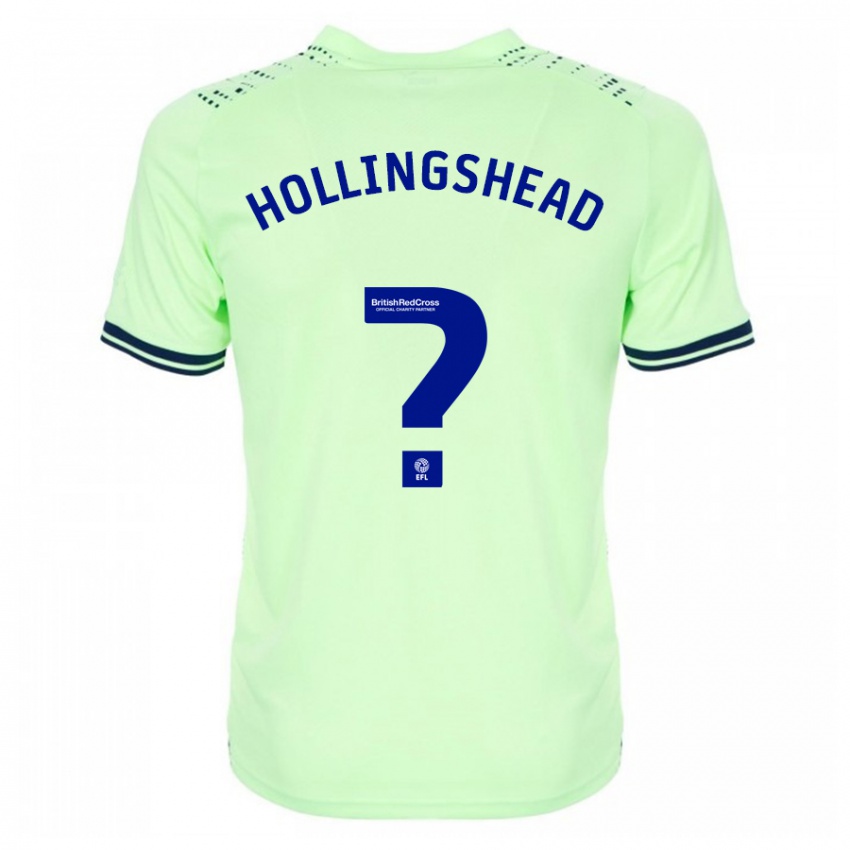 Criança Camisola Ronnie Hollingshead #0 Marinha Alternativa 2023/24 Camisa Brasil