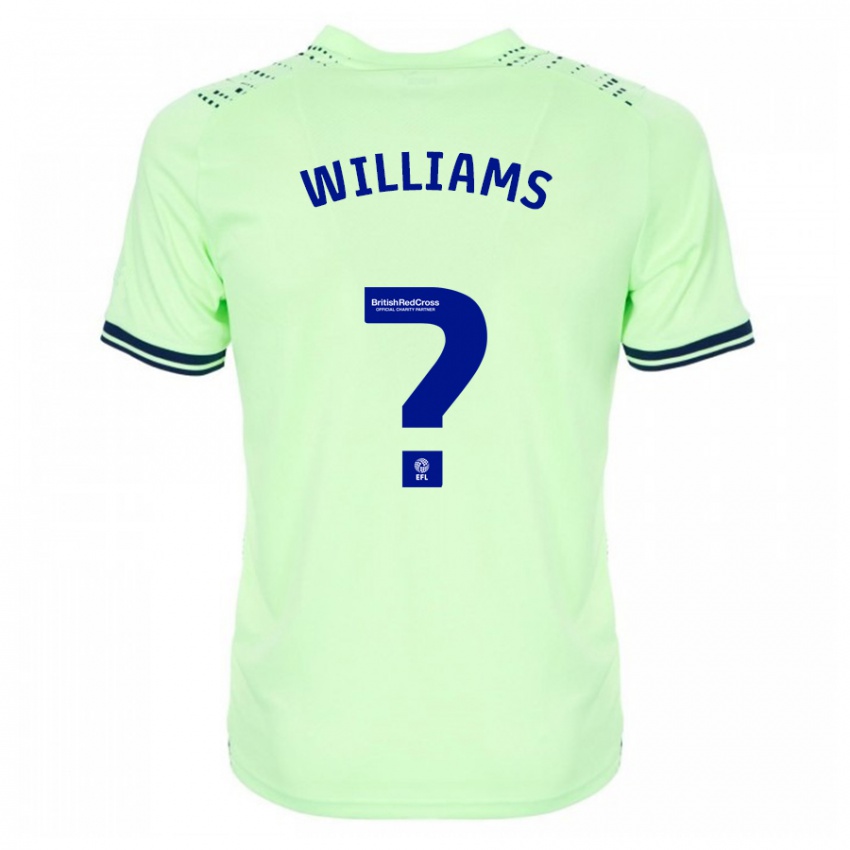 Criança Camisola Alex Williams #0 Marinha Alternativa 2023/24 Camisa Brasil