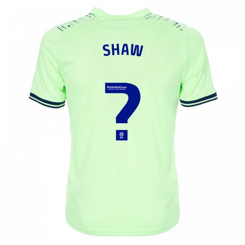 Criança Camisola Josh Shaw #0 Marinha Alternativa 2023/24 Camisa Brasil