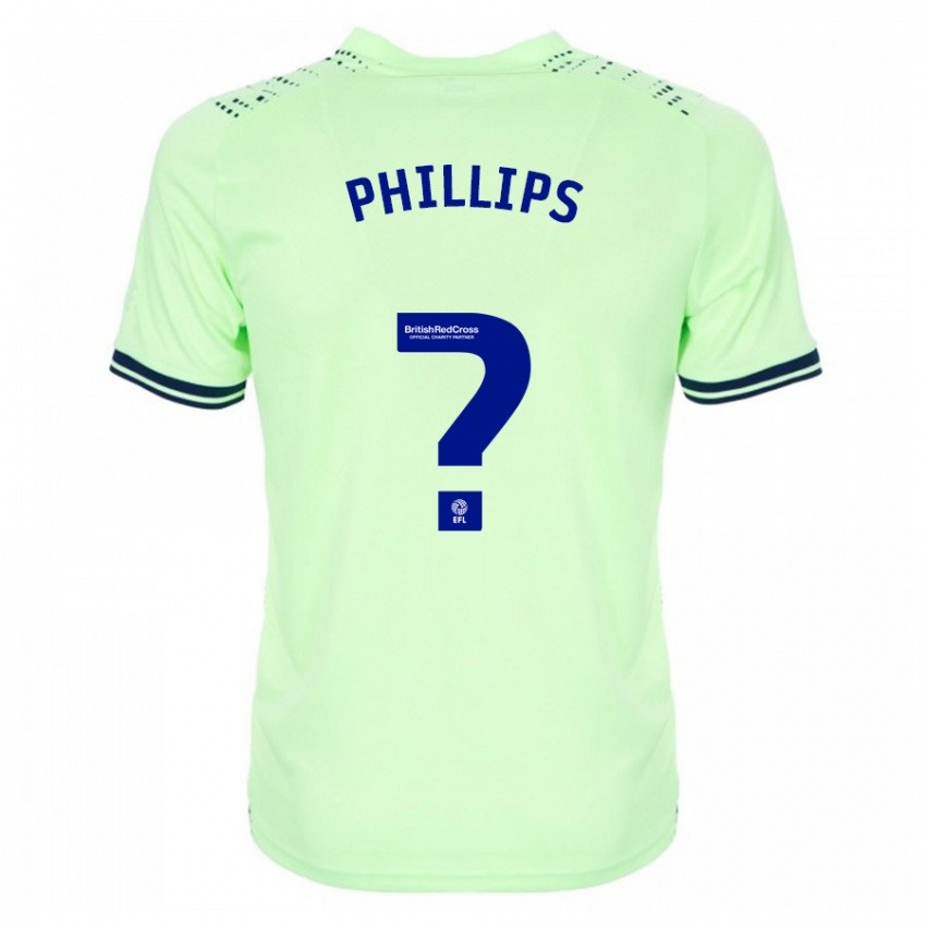 Criança Camisola Narel Phillips #0 Marinha Alternativa 2023/24 Camisa Brasil